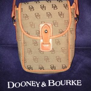 Dooney and Burke’s signature Binocular Bag